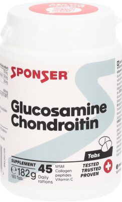 SPONSER Glucosamin Chondroitin + MSM cpr 180 pce