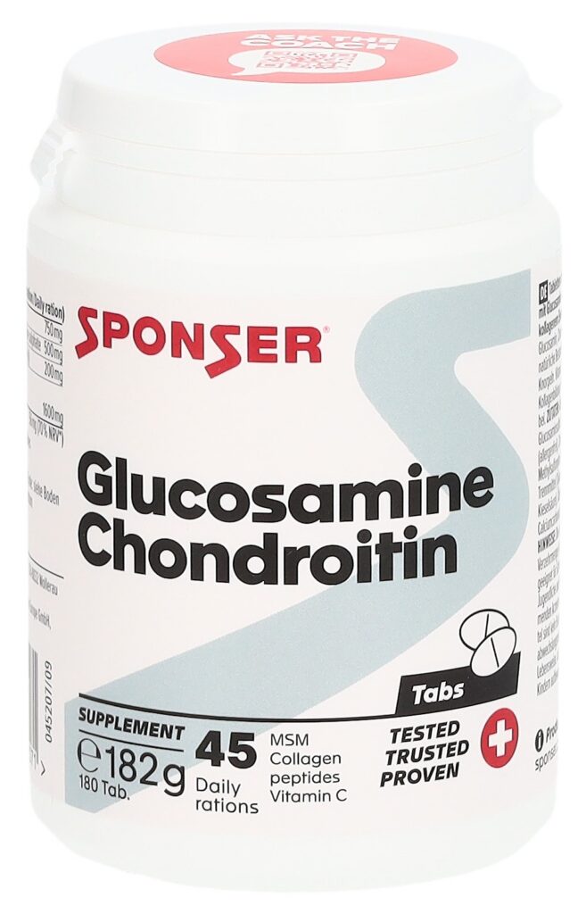 SPONSER Glucosamin Chondroitin + MSM cpr 180 pce