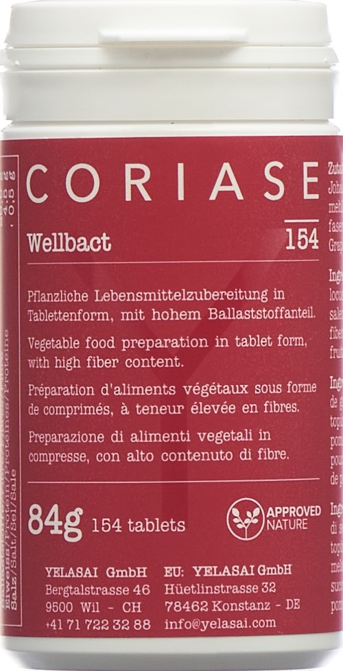 CORIASE Wellbact cpr bte 154 pce