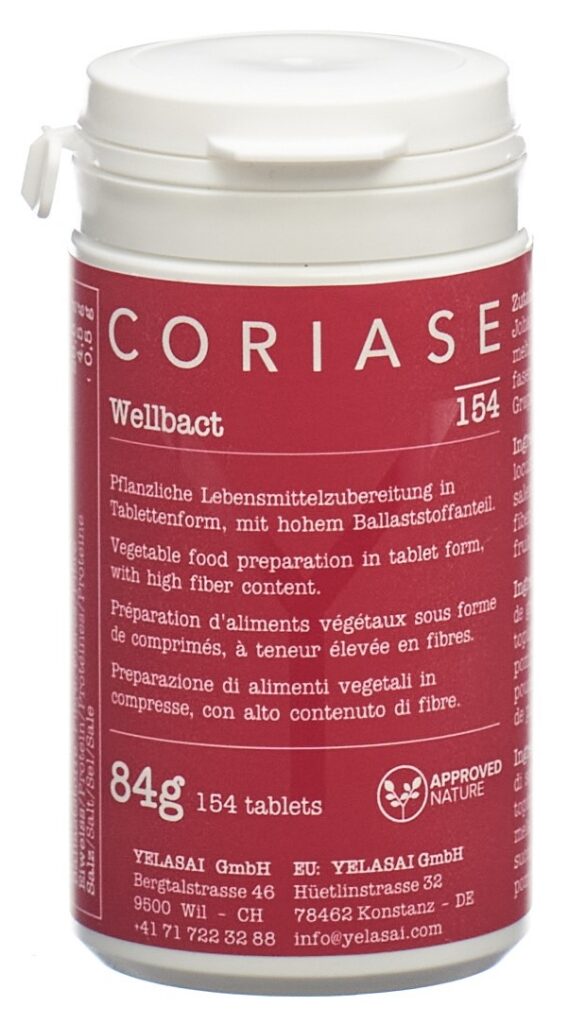CORIASE Wellbact cpr bte 154 pce