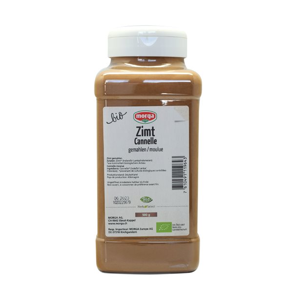 MORGA épice cannelle moulue bio bte 500 g