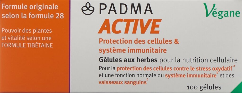 PADMA ACTIVE caps 100 pce