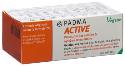 PADMA ACTIVE caps 100 pce
