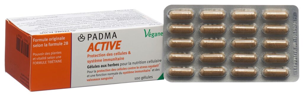 PADMA ACTIVE caps 100 pce