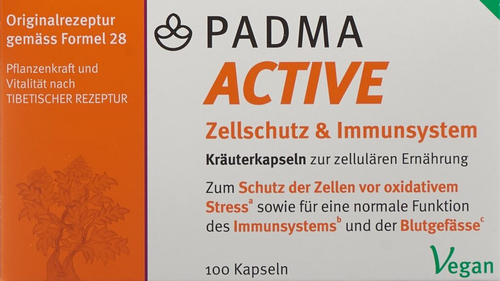 PADMA ACTIVE caps 100 pce
