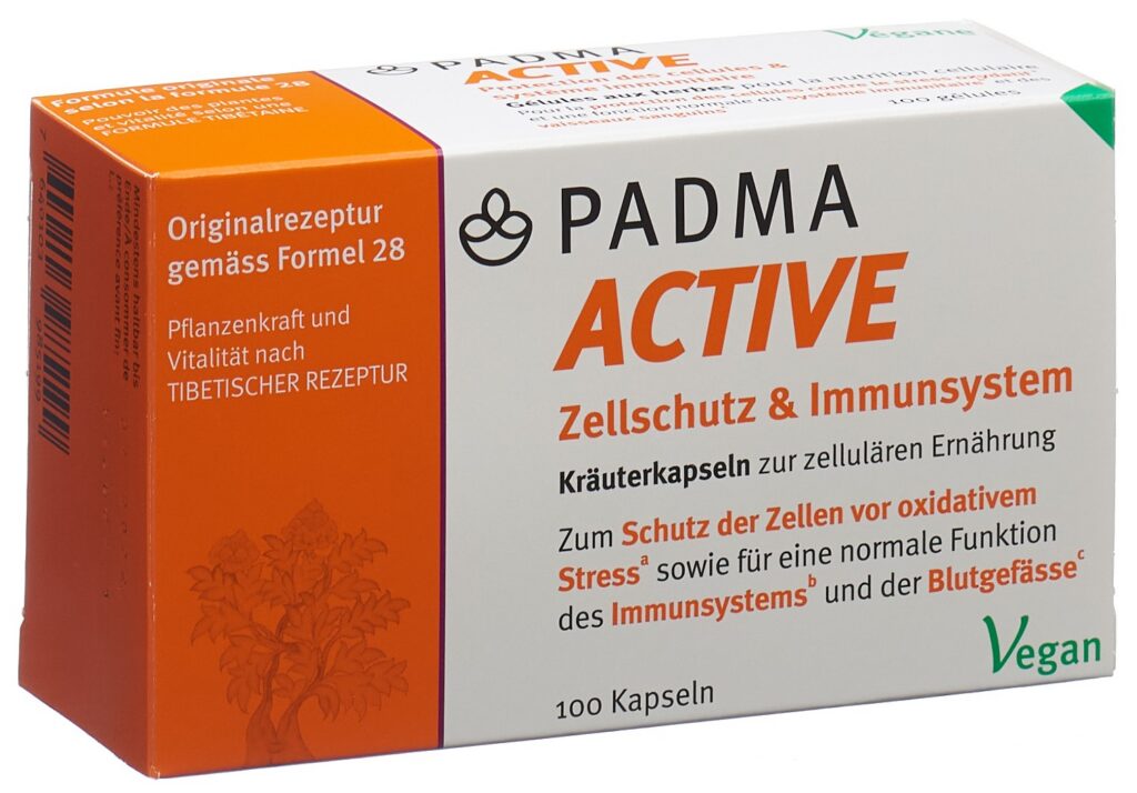 PADMA ACTIVE caps 100 pce