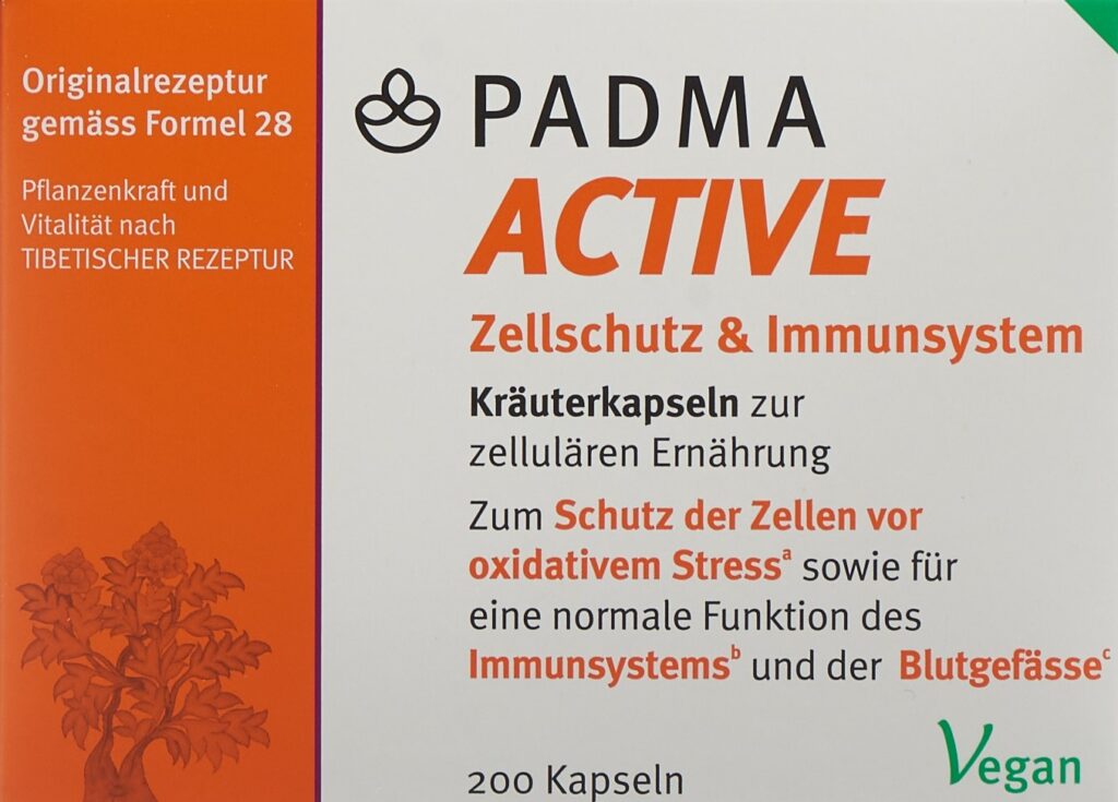 PADMA ACTIVE caps 200 pce