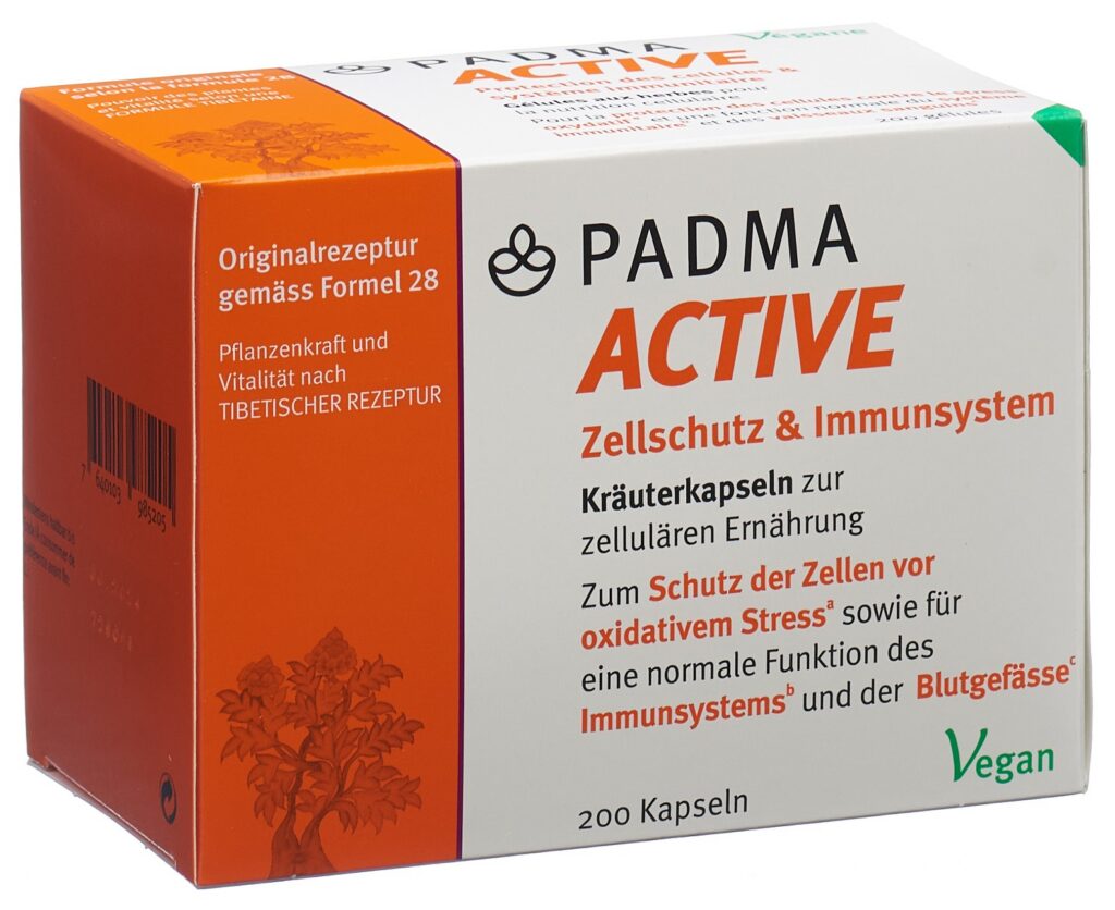 PADMA ACTIVE caps 200 pce