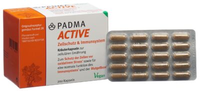 PADMA ACTIVE caps 200 pce