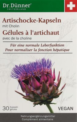 DÜNNER artichaut fonction hépatiq caps (nv) 30 pce