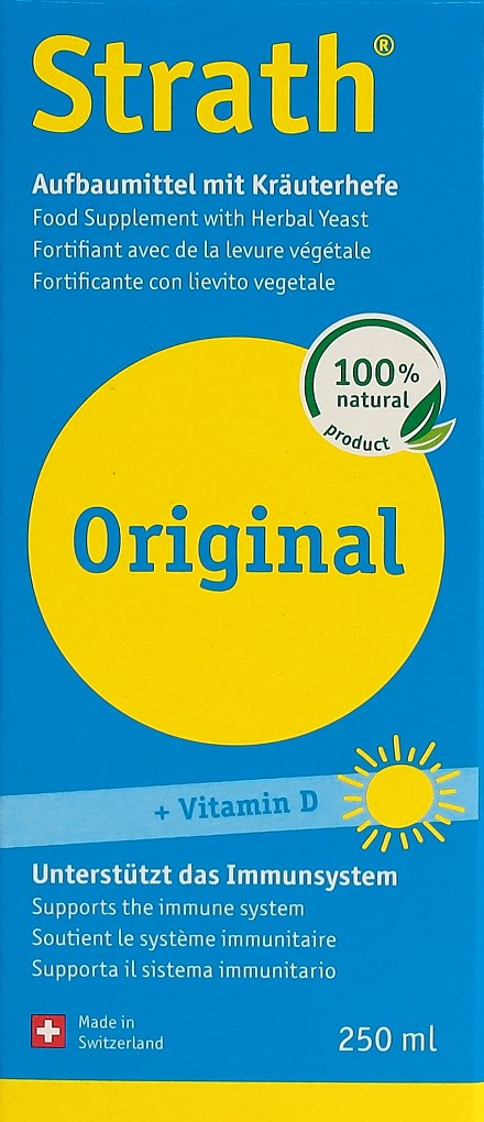 STRATH Original liq Fortifiant avec vit D 250 ml