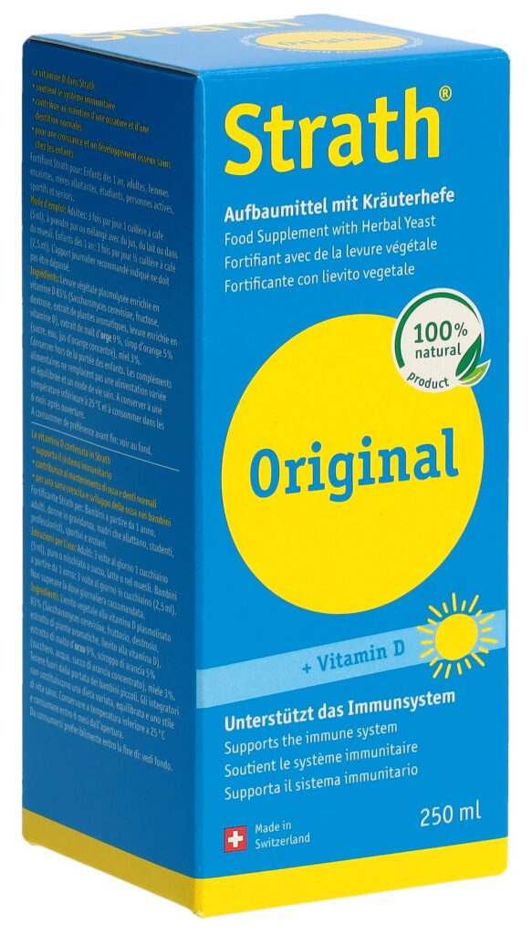 STRATH Original liq Fortifiant avec vit D 250 ml