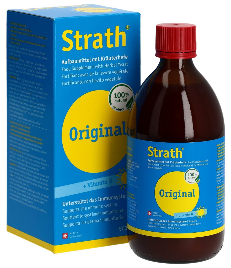 STRATH Original liq Fortifiant avec vit D 500 ml