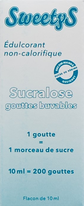 GOODNESS SweetyS Sucralose Süssstoff fl gtt 10 ml