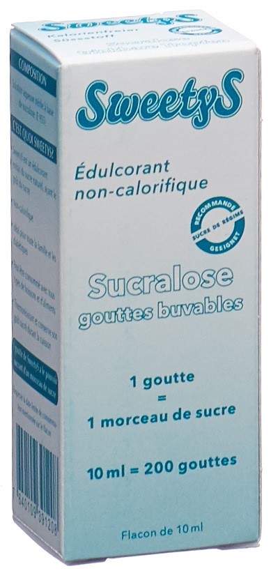 GOODNESS SweetyS Sucralose Süssstoff fl gtt 10 ml