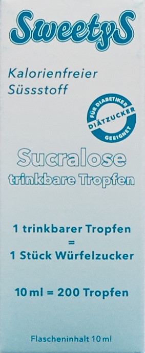 GOODNESS SweetyS Sucralose Süssstoff fl gtt 10 ml