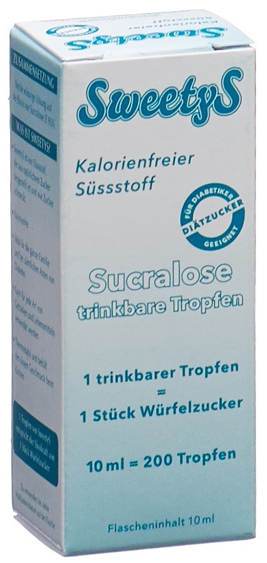 GOODNESS SweetyS Sucralose Süssstoff fl gtt 10 ml