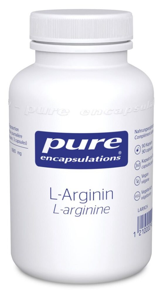 PURE L-Arginin caps bte 90 pce