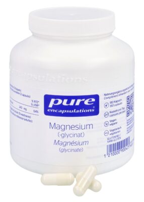 PURE Glycinate de magnésium caps bte 180 pce