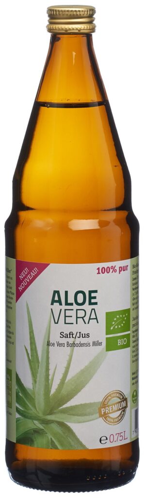 ALOE VERA jus bio 100 % pur Premium 0.75 lt