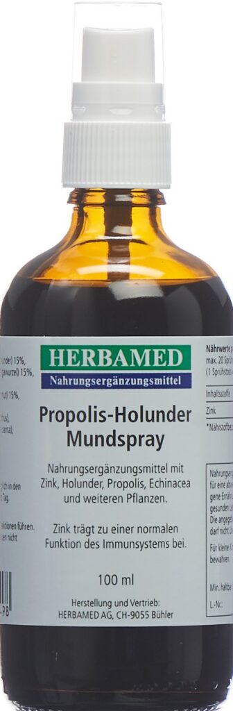 HERBAMED Spray buccal propolis-sureau 100 ml