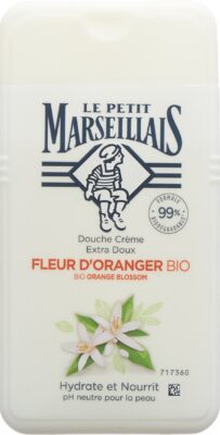 LE PETIT MARSEILLAIS douche cr BIO fl orang 250 ml