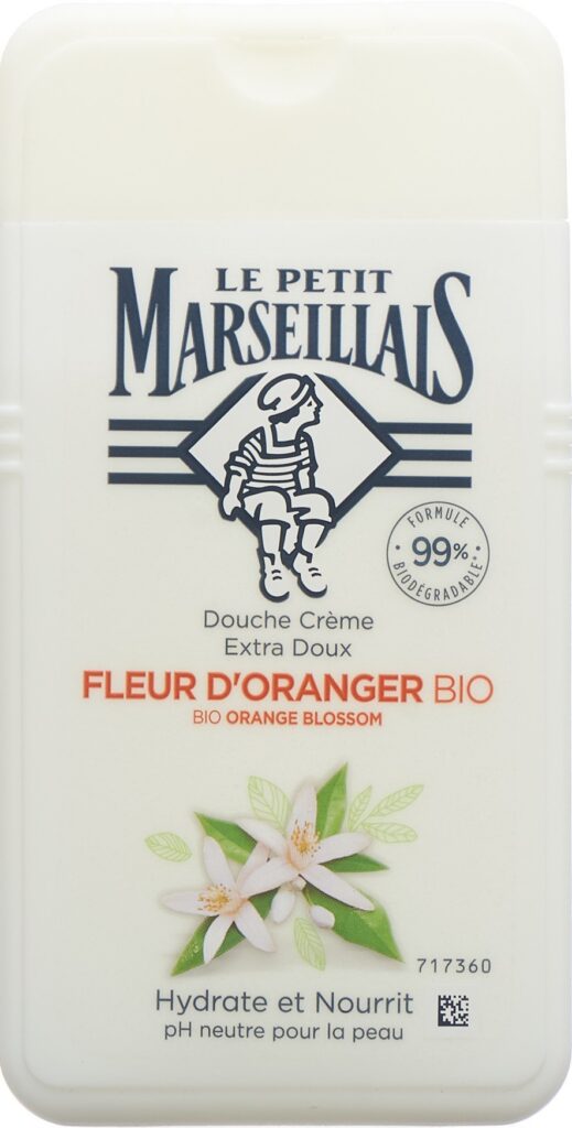 LE PETIT MARSEILLAIS douche cr BIO fl orang 250 ml