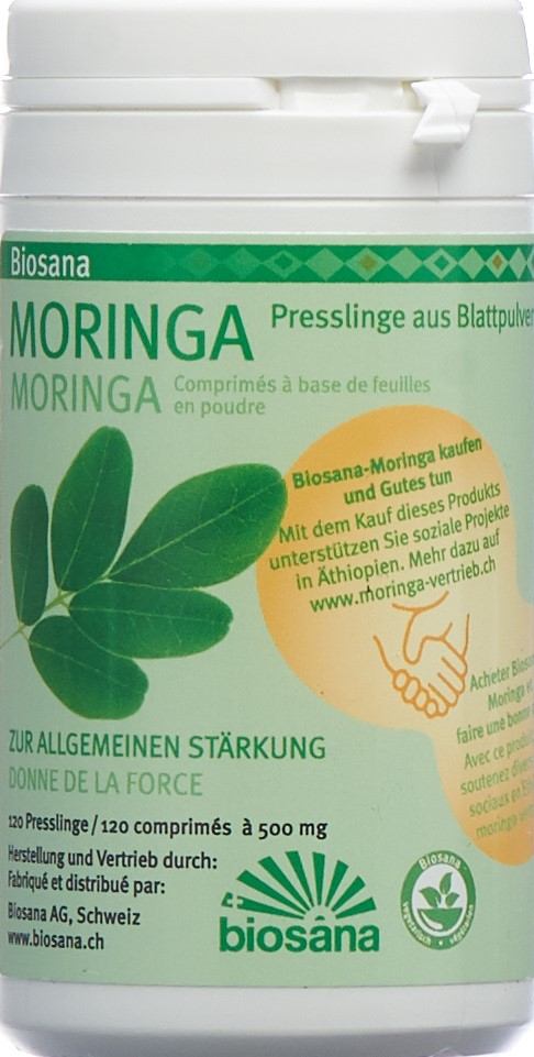 BIOSANA moringa poudre feuille SPEZ cpr 120 pce