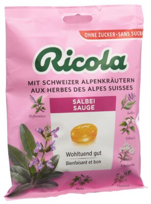 RICOLA bonbons sauge ss as sach 125 g