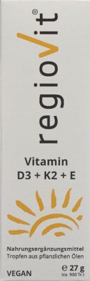 REGIOVIT Vitamin D3 + K2 + E gouttes 27 g