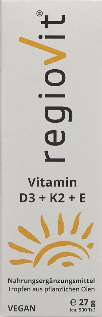 REGIOVIT Vitamin D3 + K2 + E gouttes 27 g