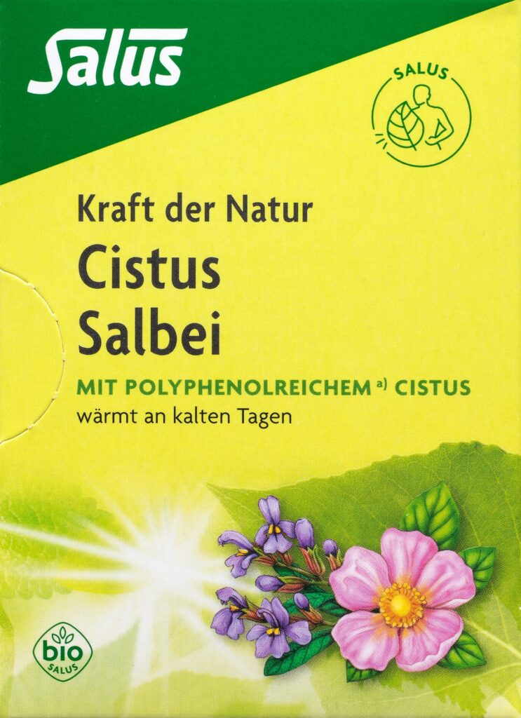 SALUS Tis cistus sauge bio sach 15 pce