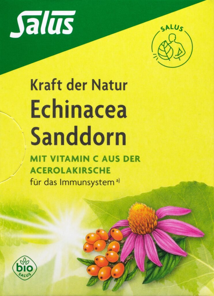 SALUS Tis échinacée argousier bio sach 15 pce
