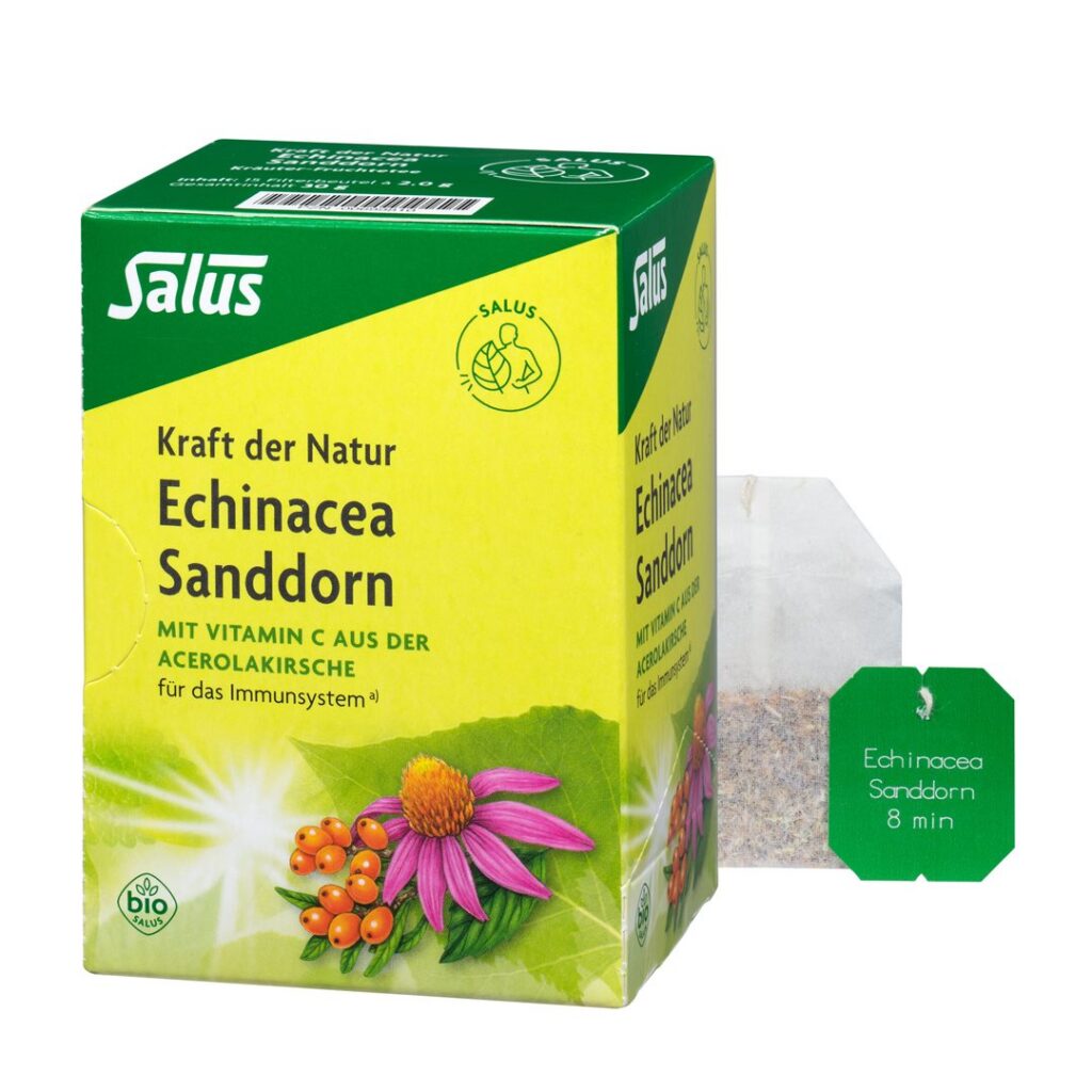 SALUS Tis échinacée argousier bio sach 15 pce