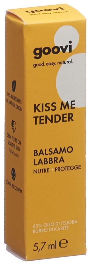 GOOVI KISS ME TENDER Baume lèvres nour&prot 5.7 ml