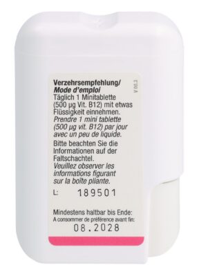 BURGERSTEIN Vitamin B12 Boost cpr mini 100 pce
