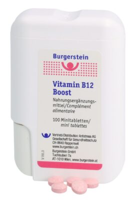 BURGERSTEIN Vitamin B12 Boost cpr mini 100 pce