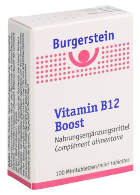 BURGERSTEIN Vitamin B12 Boost cpr mini 100 pce