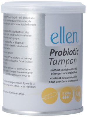 ELLEN normal Probiotic Tampon (nouveau) bte 12 pce