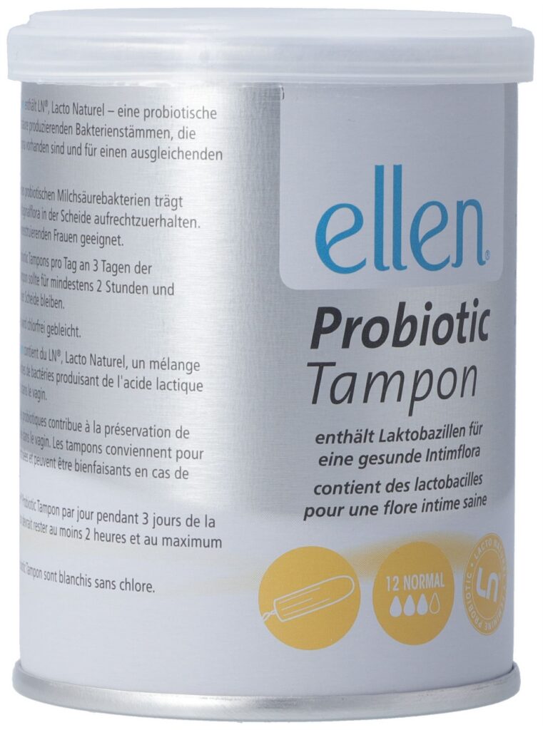 ELLEN normal Probiotic Tampon (nouveau) bte 12 pce