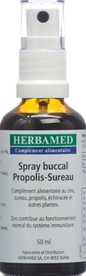 HERBAMED Spray buccal propolis-sureau 50 ml