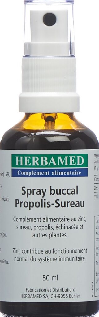 HERBAMED Spray buccal propolis-sureau 50 ml