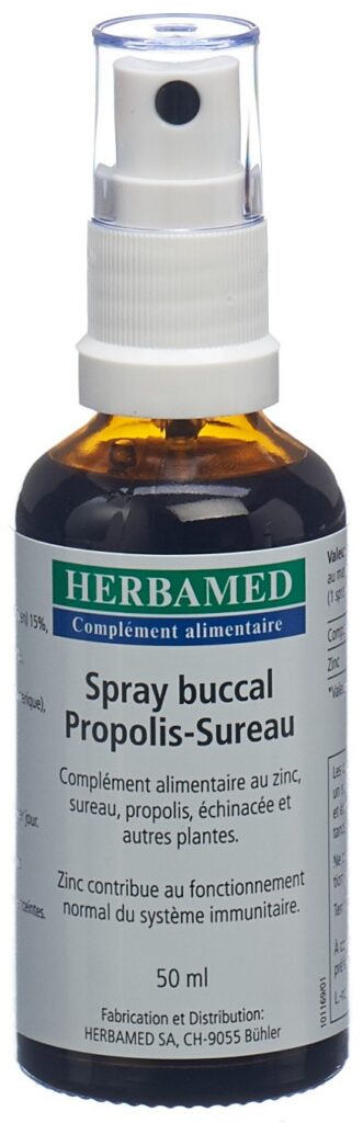 HERBAMED Spray buccal propolis-sureau 50 ml