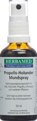 HERBAMED Spray buccal propolis-sureau 50 ml