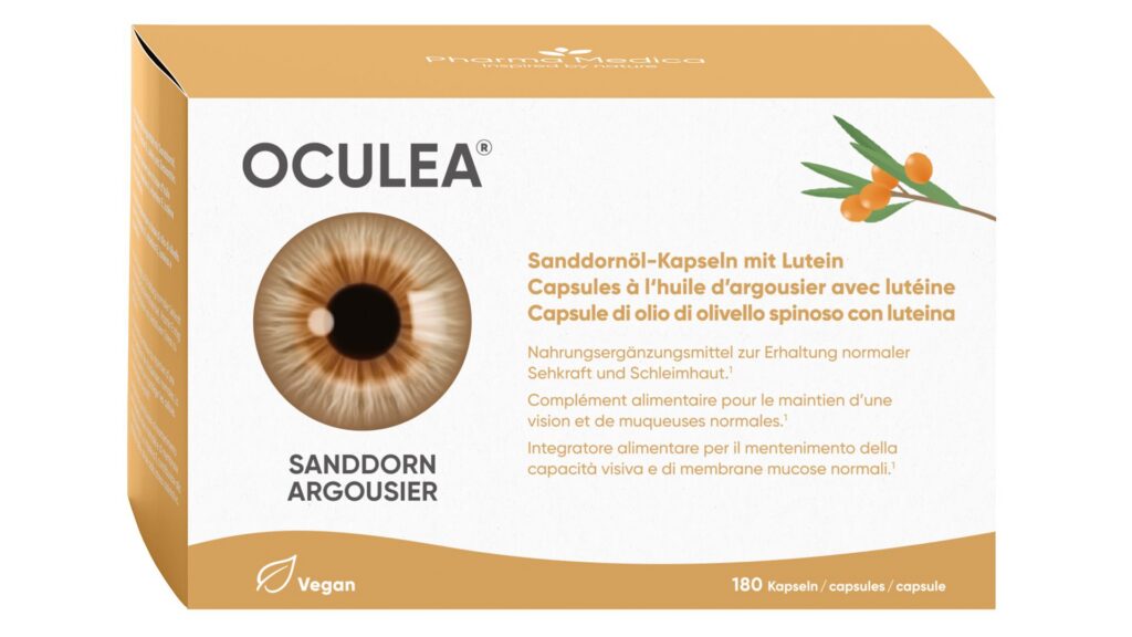 OCULEA Sanddorn Argousier Vision caps 180 pce