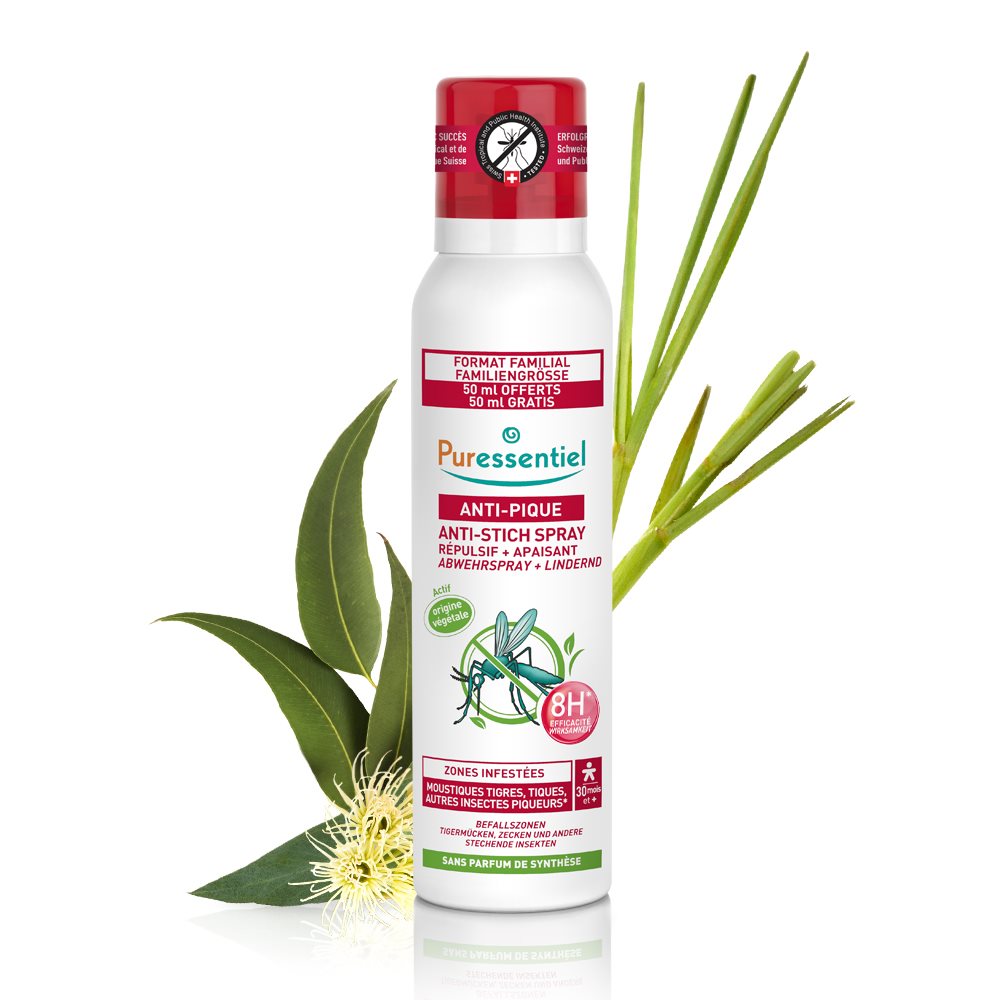 PURESSENTIEL anti-pique spray répulsif 200 ml