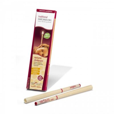 BIOSUN traditional bougie auriculaire con 1 paire
