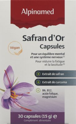 ALPINAMED Safran d'or caps 30 pce
