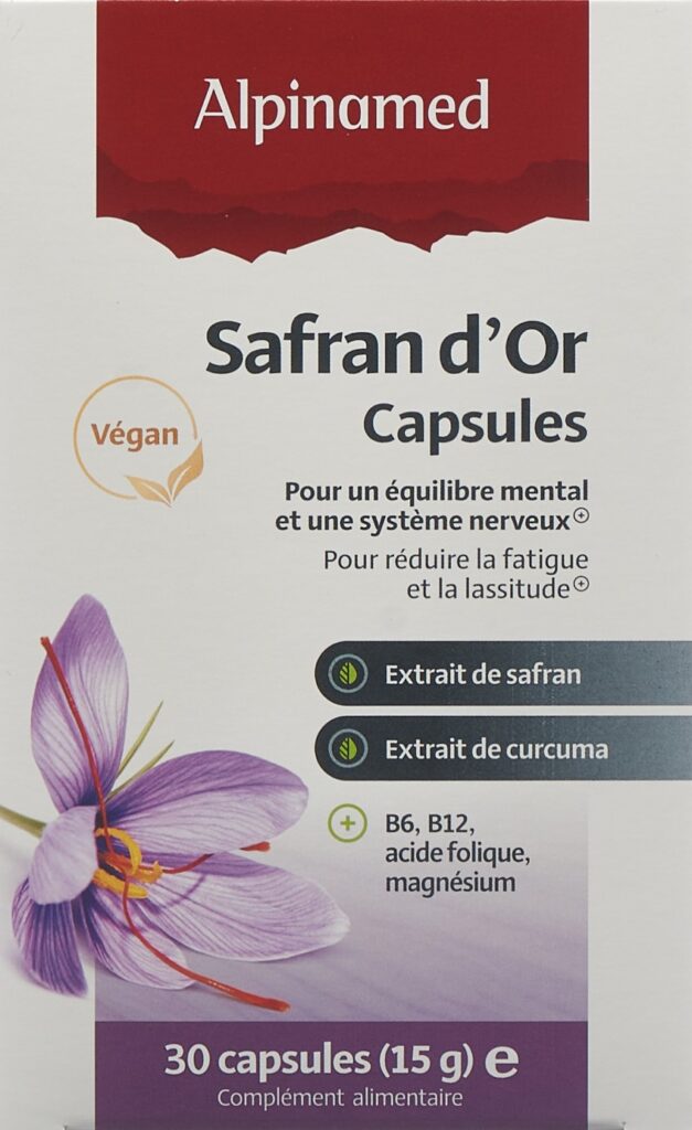 ALPINAMED Safran d'or caps 30 pce