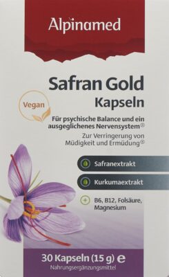 ALPINAMED Safran d'or caps 30 pce